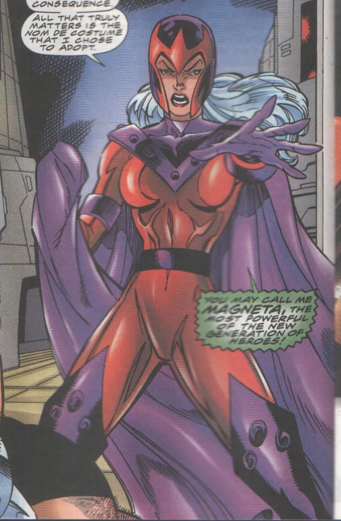 Yes, there HAVE been female versions of Magento in the comics before.