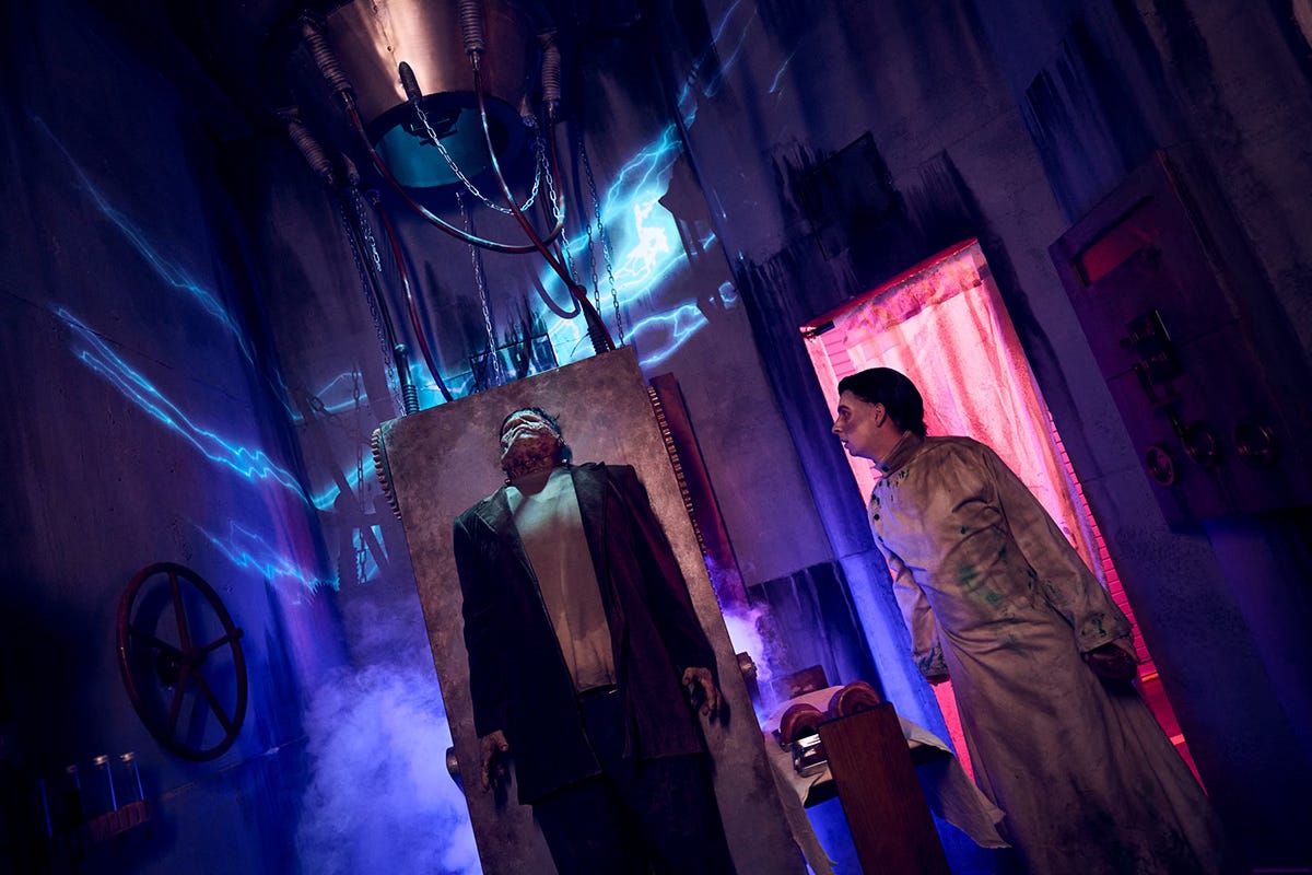 Frankenstein's Monster at Universal Horror Unleashed Las Vegas Frankenstein's Monster at Universal Horror Unleashed Las Vegas