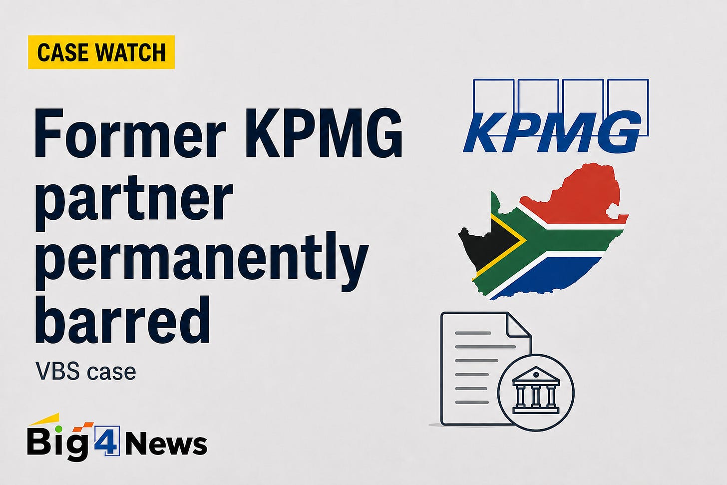 South Africa’s Independent Regulatory Board for Auditors ordered the permanent disqualification of former KPMG partner Nhlanhla Sipho Malaba, who had led the VBS Mutual Bank audit. South Africa’s Independent Regulatory Board for Auditors ordered the permanent disqualification of former KPMG partner Nhlanhla Sipho Malaba, who had led the VBS Mutual Bank audit.