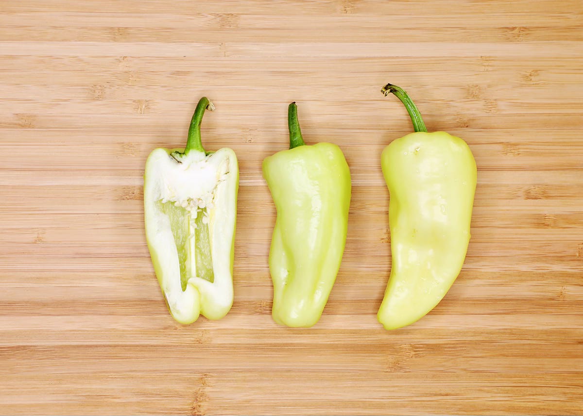 guar chiles on cutting board
