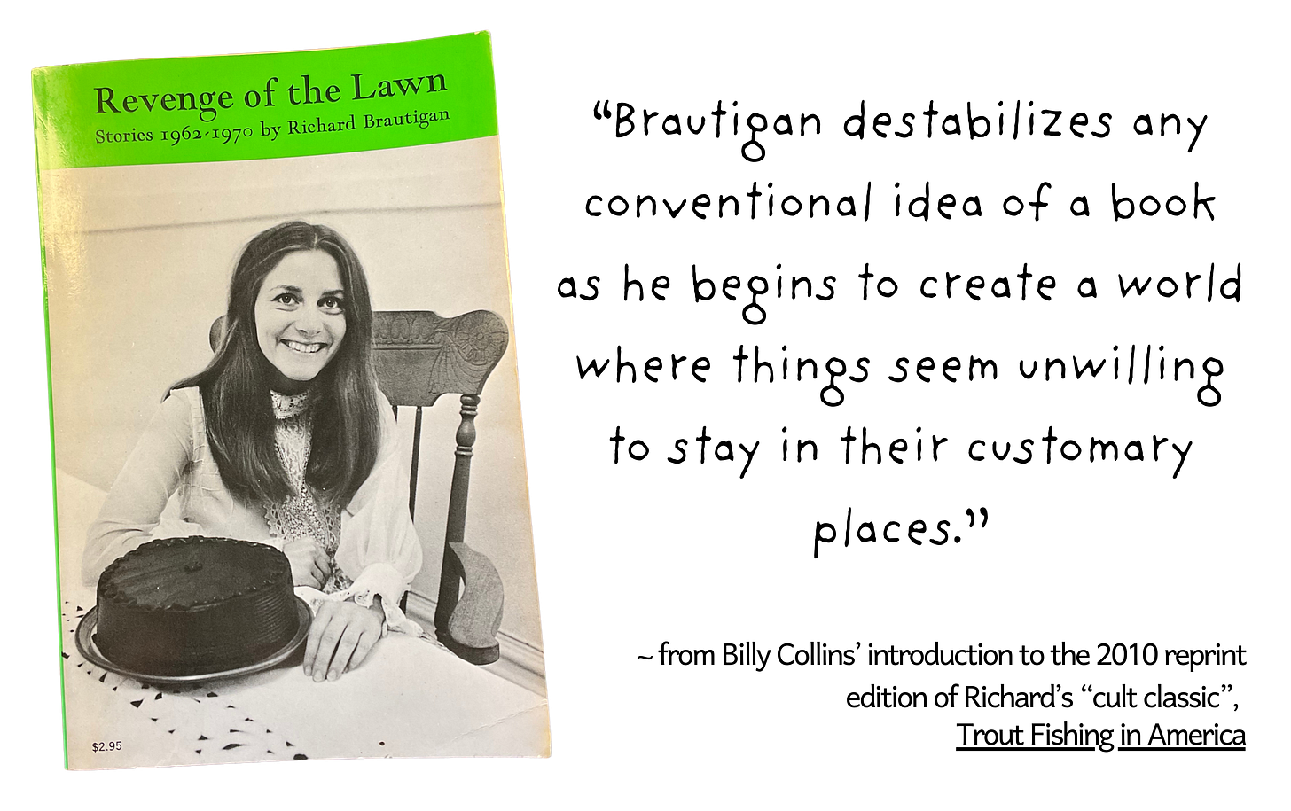 Richard Brautigan Revenge of the Lawn