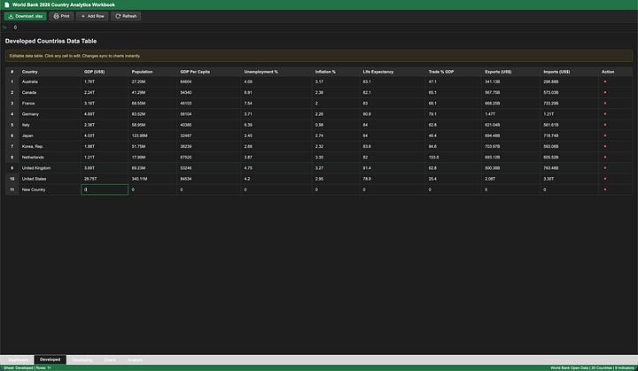 Kimi 2.6 Thinking - Visual UI Layout “Screenshot” (Excel Sheet Mode)