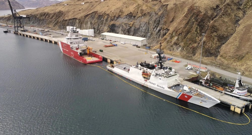 U.S. Coast Guard Cutter Waesche returns to Alameda after successful 113-day patrol in Bering Sea