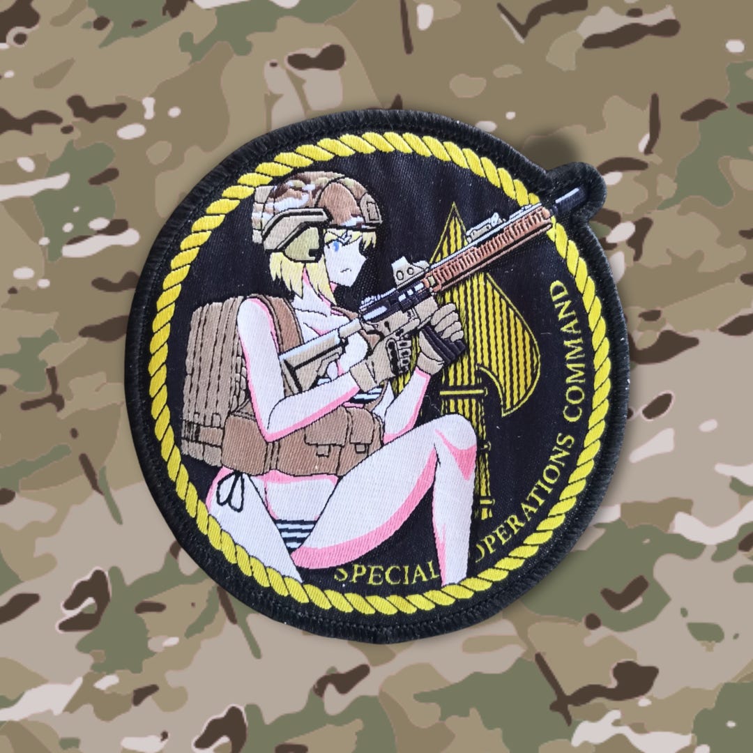 Military Anime Weeb Waifu Patches — FEI Corp