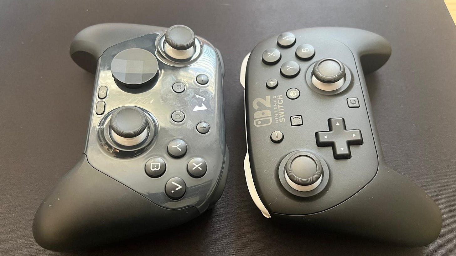 Mobapad Chitu 2 HD vs Nintendo Switch 2 Pro Controller Mobapad Chitu 2 HD vs Nintendo Switch 2 Pro Controller