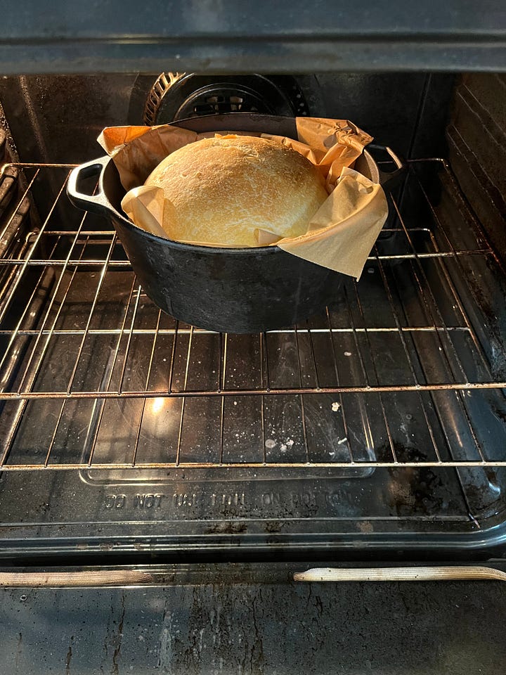 baking sourdough