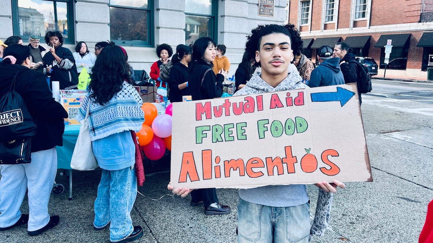 SNAP Back Rally: Students highlight impact of benefit cuts and