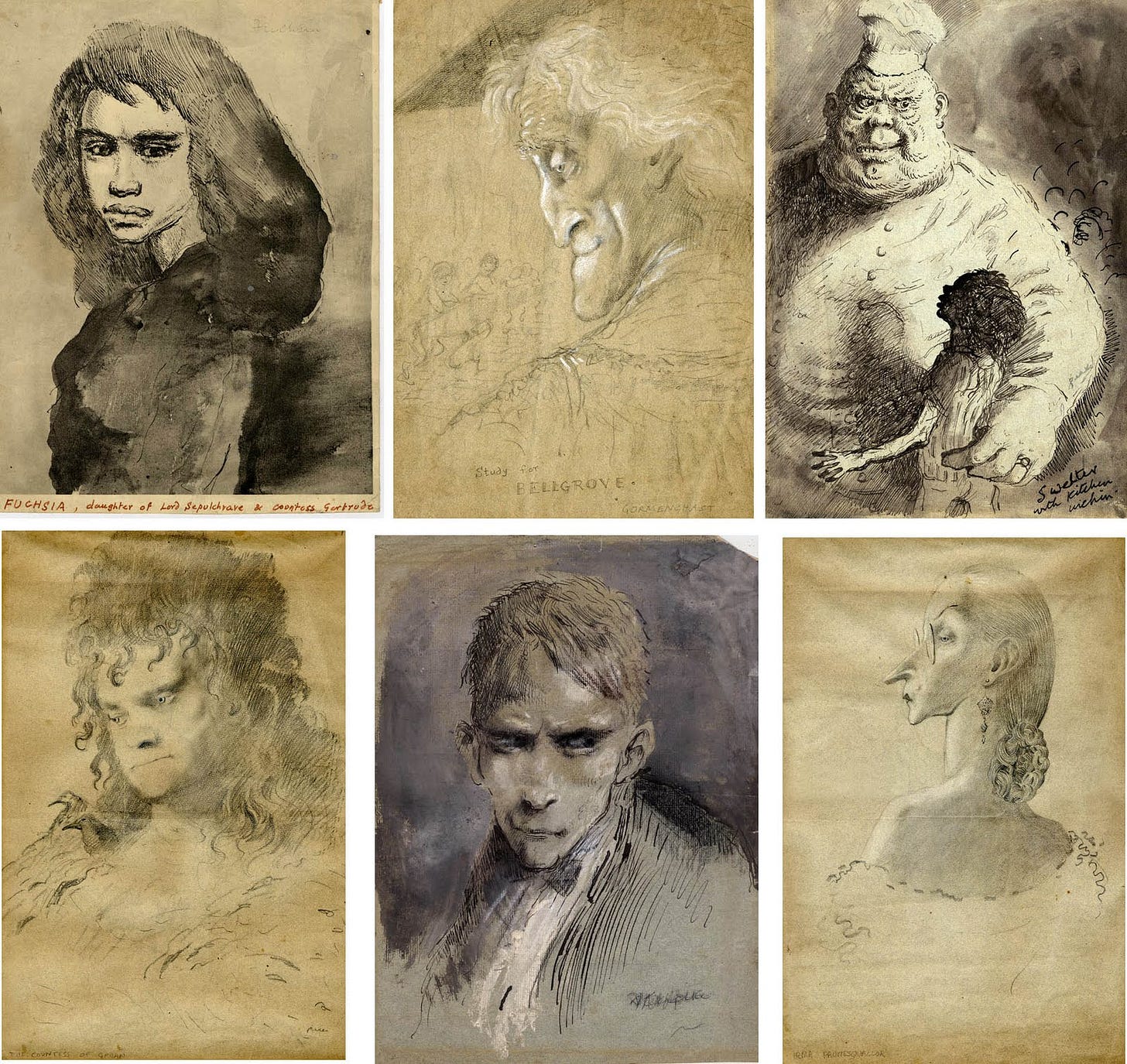 Mervyn Peake: The History of Titus Groan