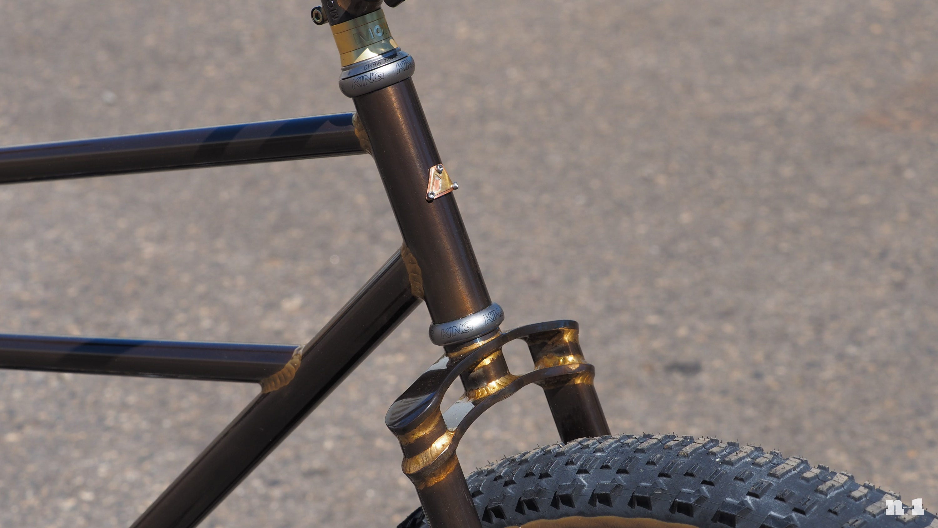 Monē singlespeed cruiser fork crown