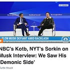 The MRC Flips Over Elon Musk, Part 20: Anti-Semitic Cleanup