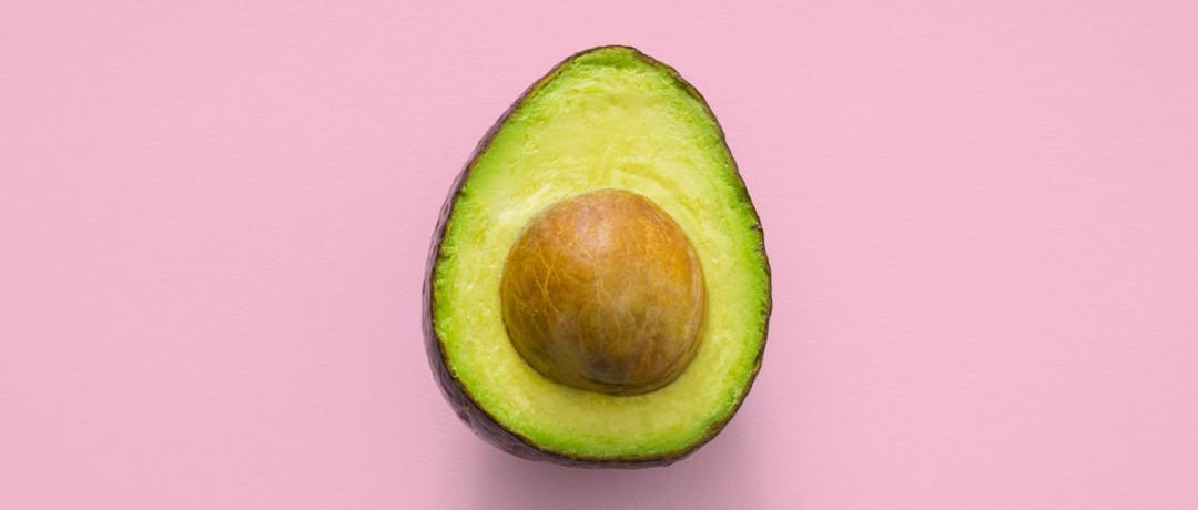 sliced green avocado fruit