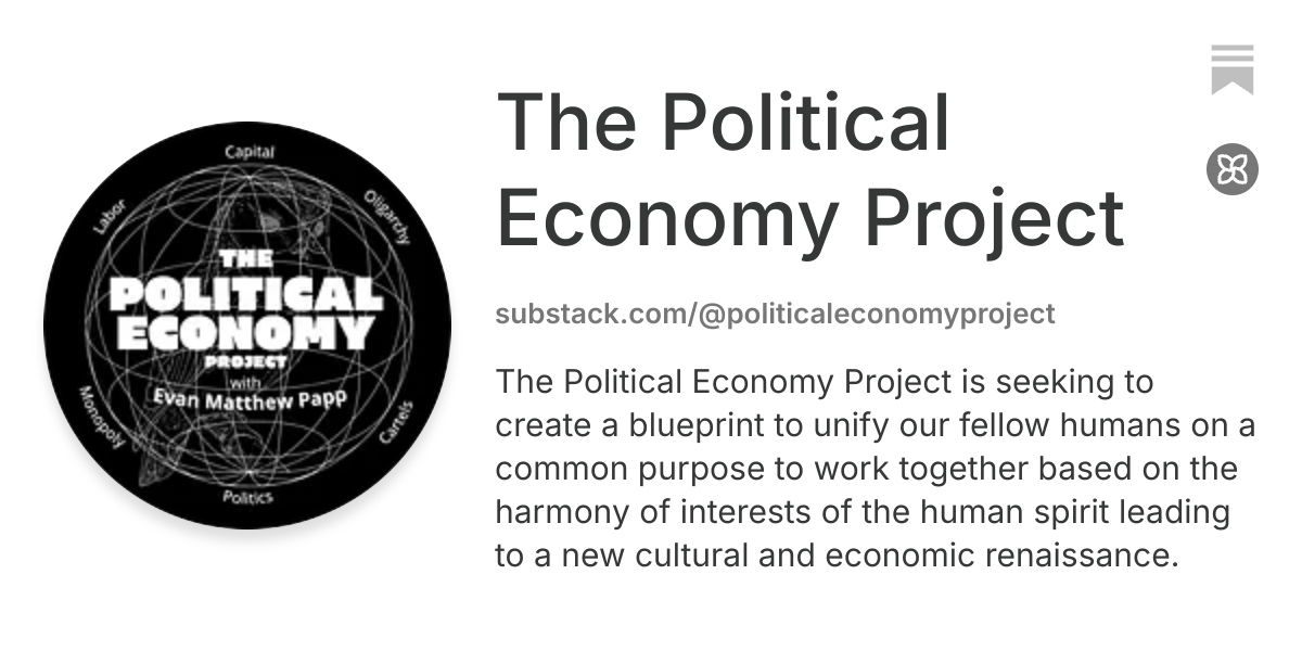 The Political Economy Project | Substack