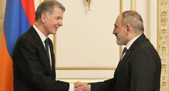 Britain’s foreign intelligence agency MI6 chief Richard Moore visits Armenia Britain’s foreign intelligence agency MI6 chief Richard Moore visits Armenia