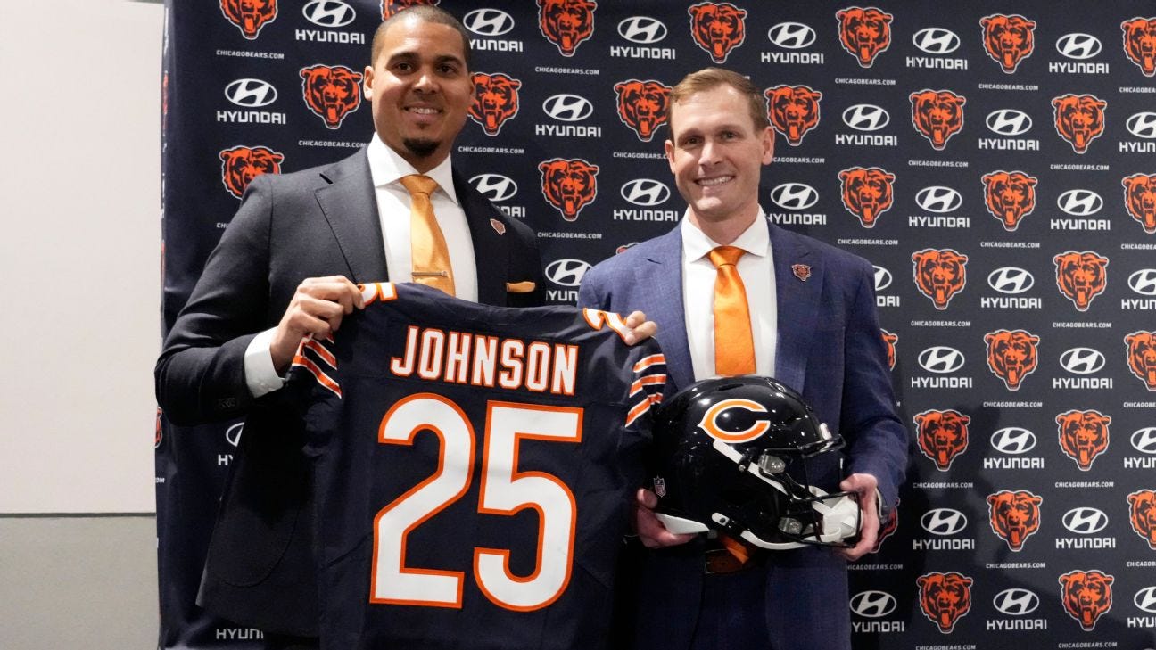 Ben Johnson says Bears' offense won't be carbon copy of Lions' - ESPN