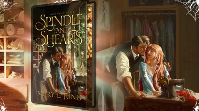 Spindle and Shears linked Kickstarter banner Spindle and Shears linked Kickstarter banner