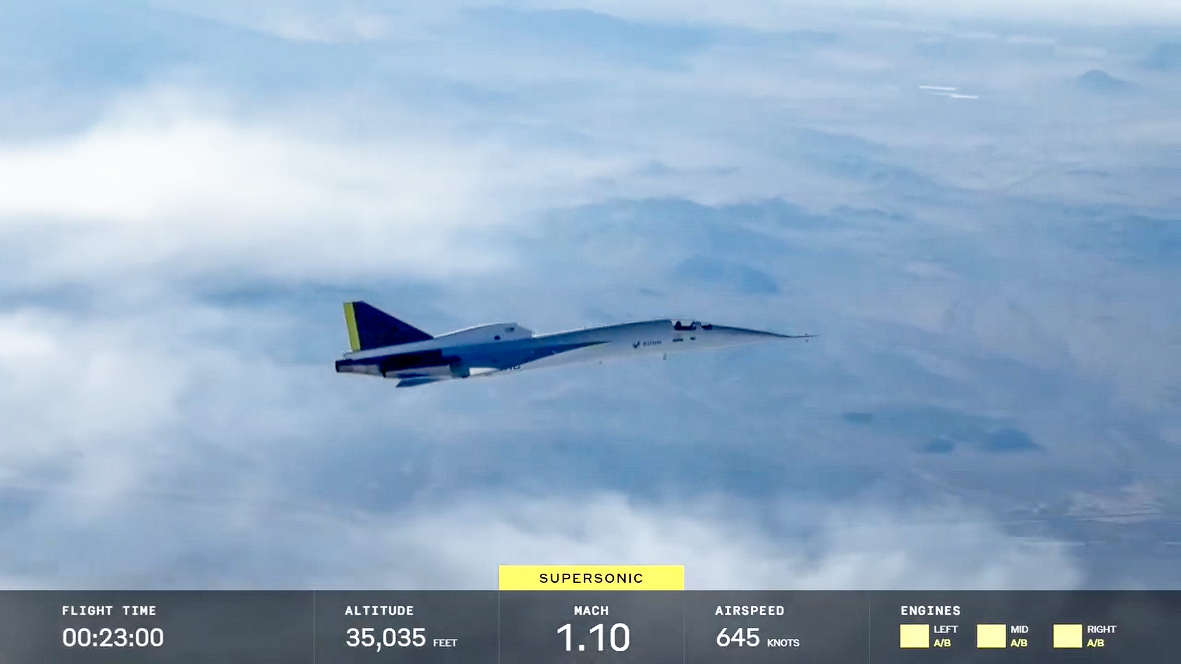 In-depth interview with supersonic XB-1 test pilot Tristan