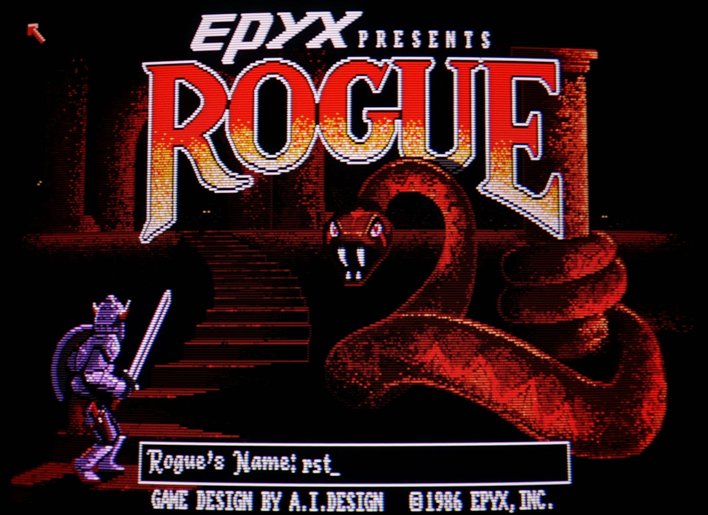 A Mainframe ASCII Game On A Cutting Edge Graphics Powerhouse (in 1986)