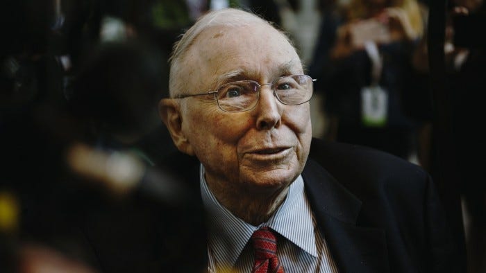 Charlie Munger Charlie Munger