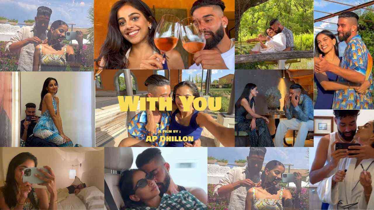 Are AP Dhillon and Banita Sandhu a Couple? Fans Question Their Relationship  After Romantic 'With You' Video | Trending now - PTC Punjabi