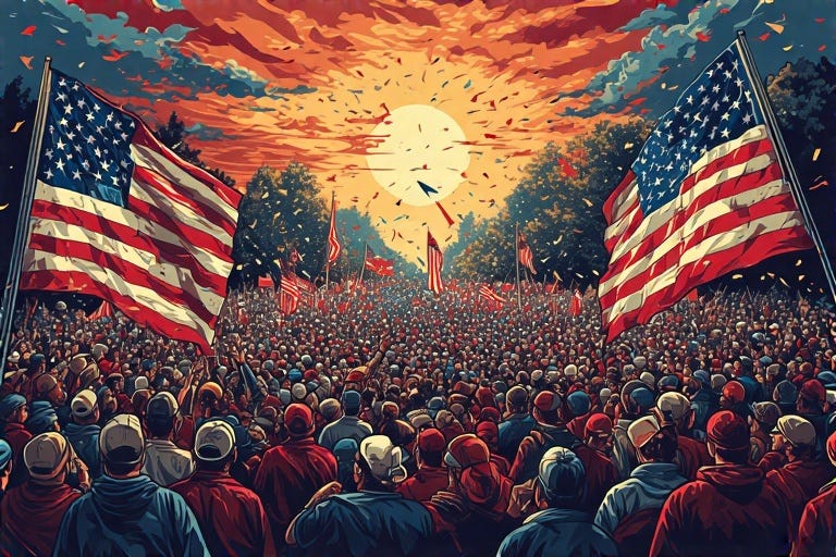 Congratulations Democracy by Karl Bimshas