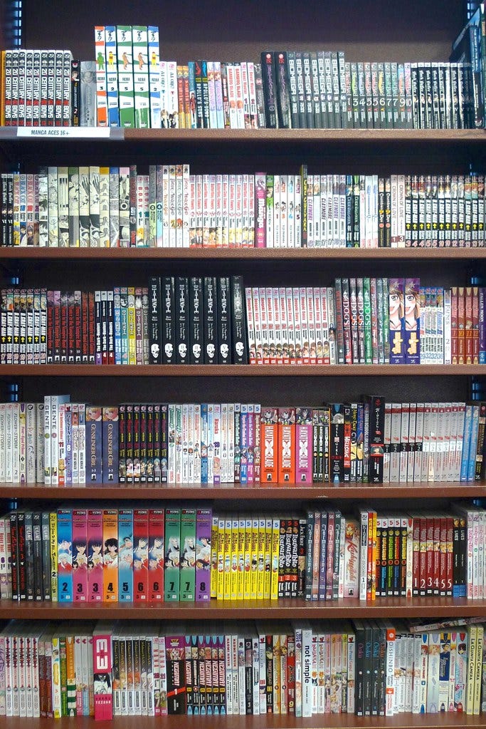 出版與流通的末端,是一排排等待被借走的書|來源:Ruth and Dave / Flickr(CC BY 2.0) 出版與流通的末端,是一排排等待被借走的書|來源:Ruth and Dave / Flickr(CC BY 2.0)