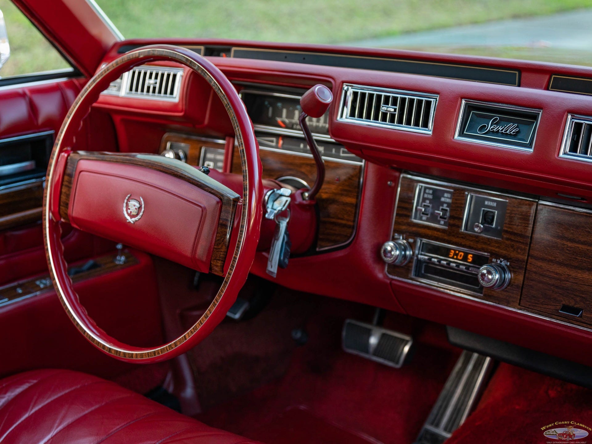 This Week's Klockau Lust Object: Really Red '78 Seville!