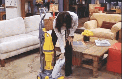Monica Cleaning GIFs | Tenor