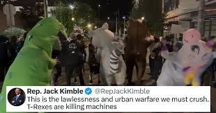 Portland residents twerking ...