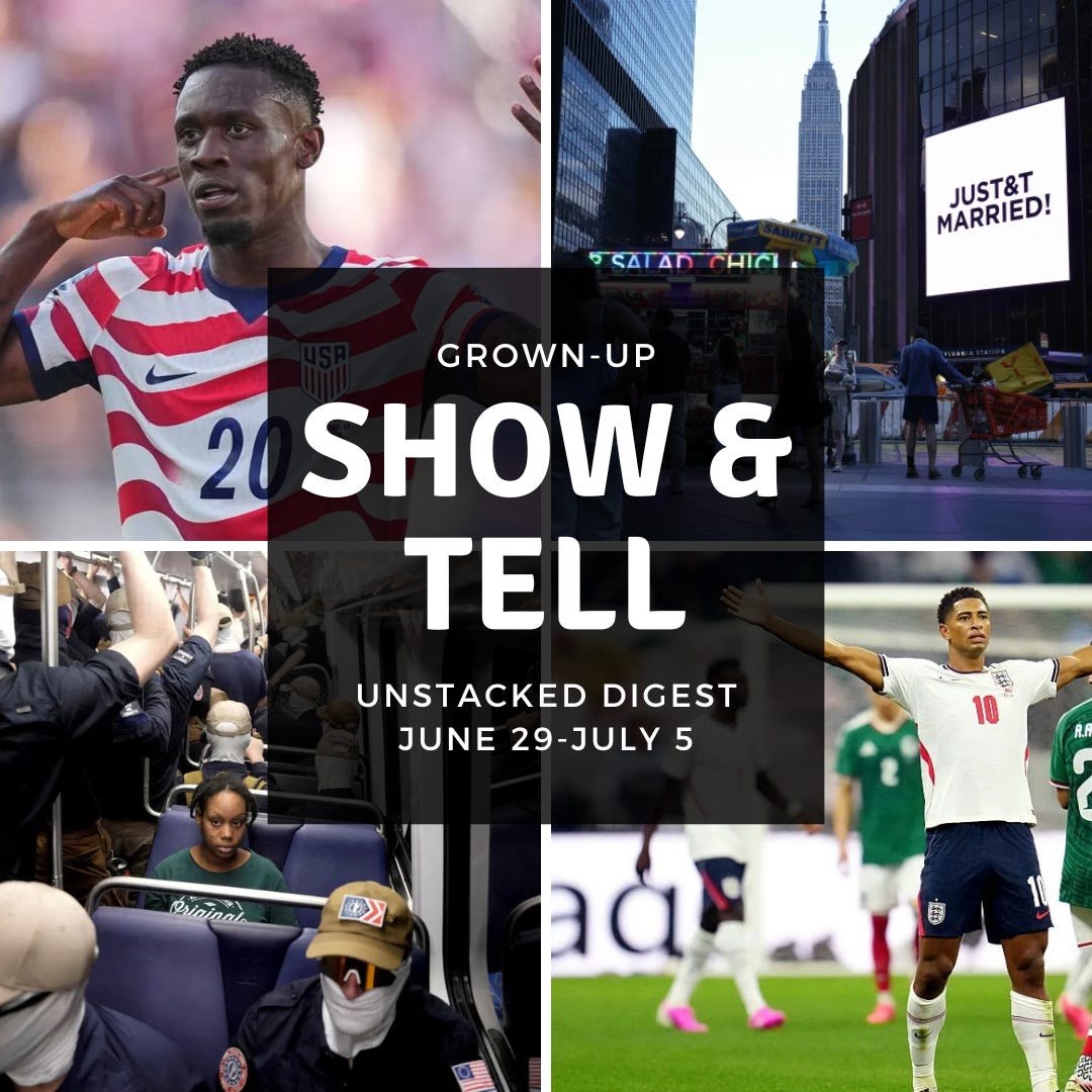 Show & Tell: Big Week for the US of A