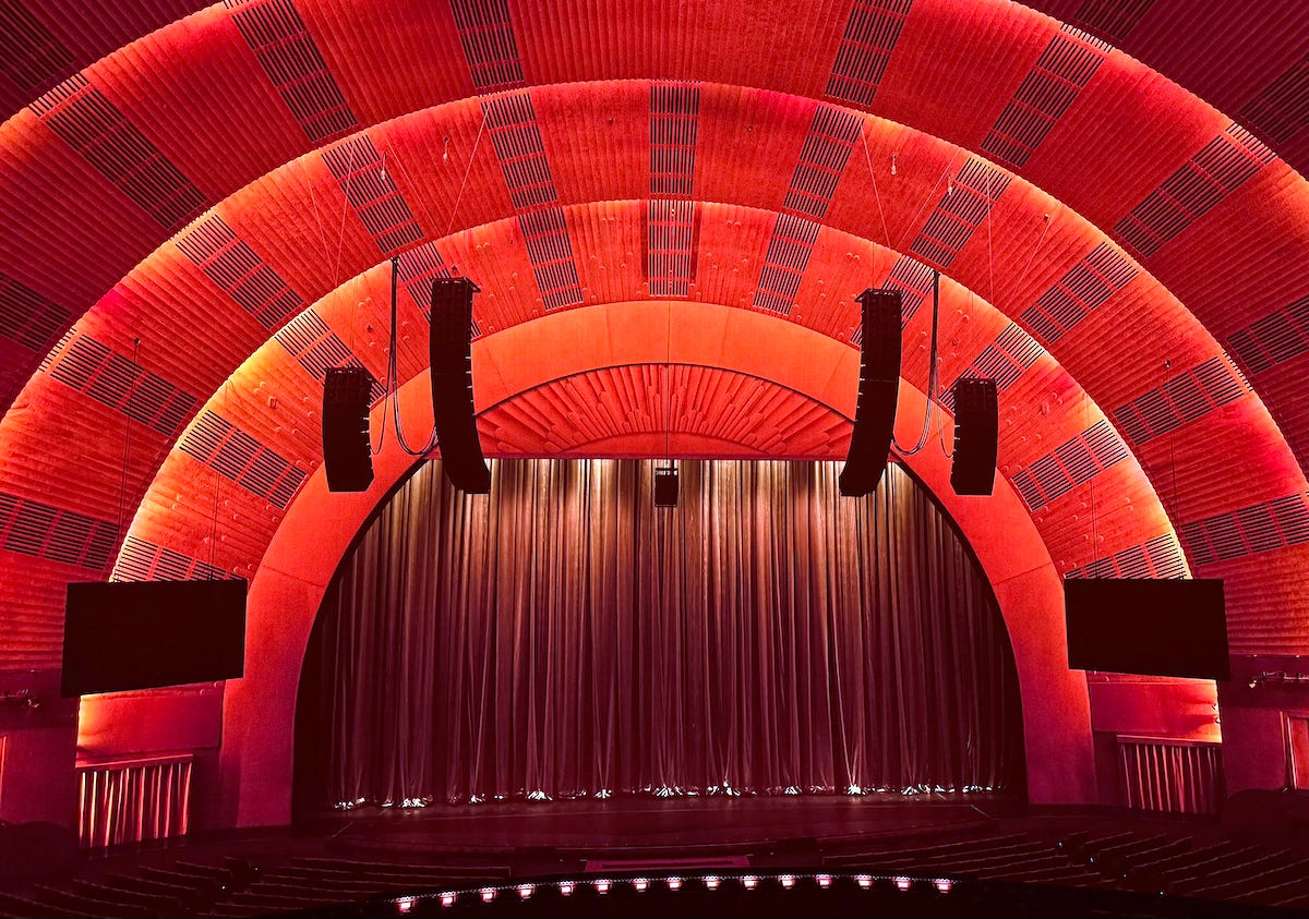 What theater looks like before Wizard of Oz at Sphere