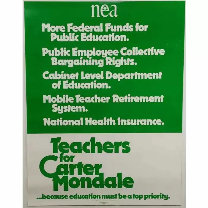 Teachers for Carter Mondale