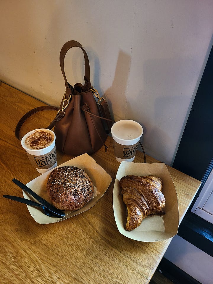 Virtuoso Breadworks coffee & pastries
