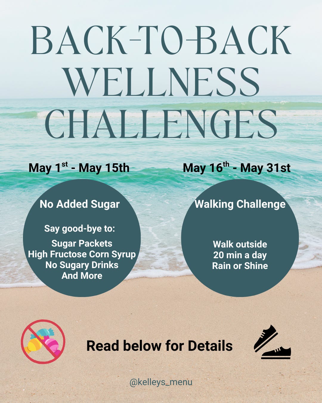 Spring into May with Wellness Challenges! - by Kelley Rose