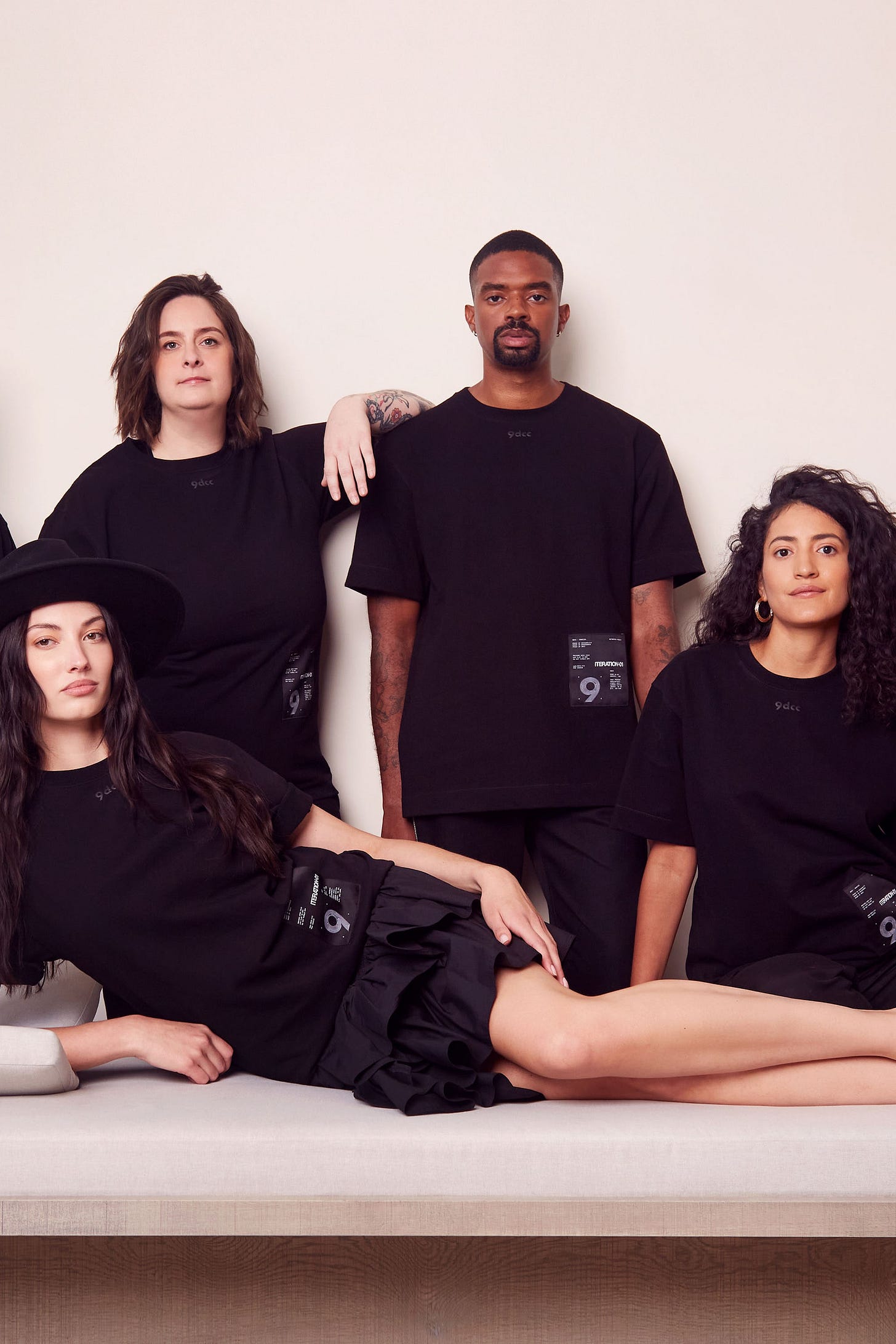 Image may contain Clothing Apparel Human Person Hat and Camille Hurel