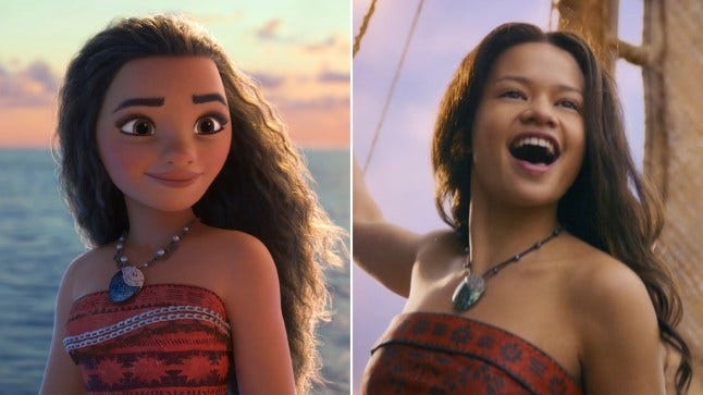 Moana live-action trailer sparks whitewashing claims over character's hair  | Metro News