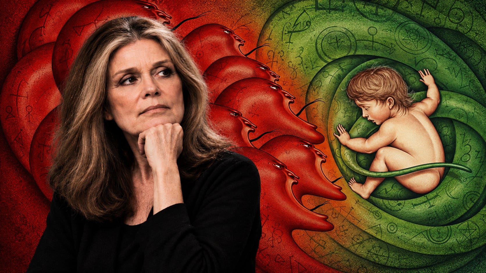Gloria Steinem: leader of the “Women’s Movement,” peddler of “Satanic ritual sex abuse” garbage