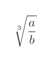 Example of algebraic number