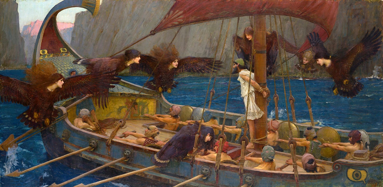 Ulysses and the Sirens (Waterhouse) - Wikipedia