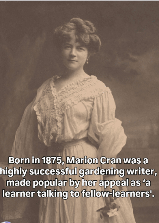 Marion Cran portrait