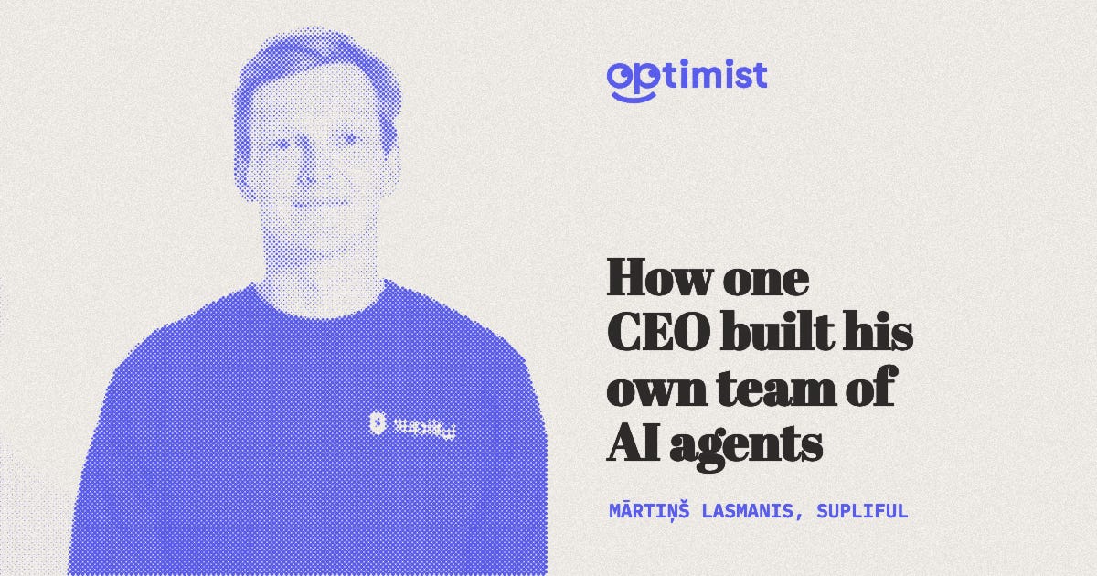 How one CEO built his own team of AI agents