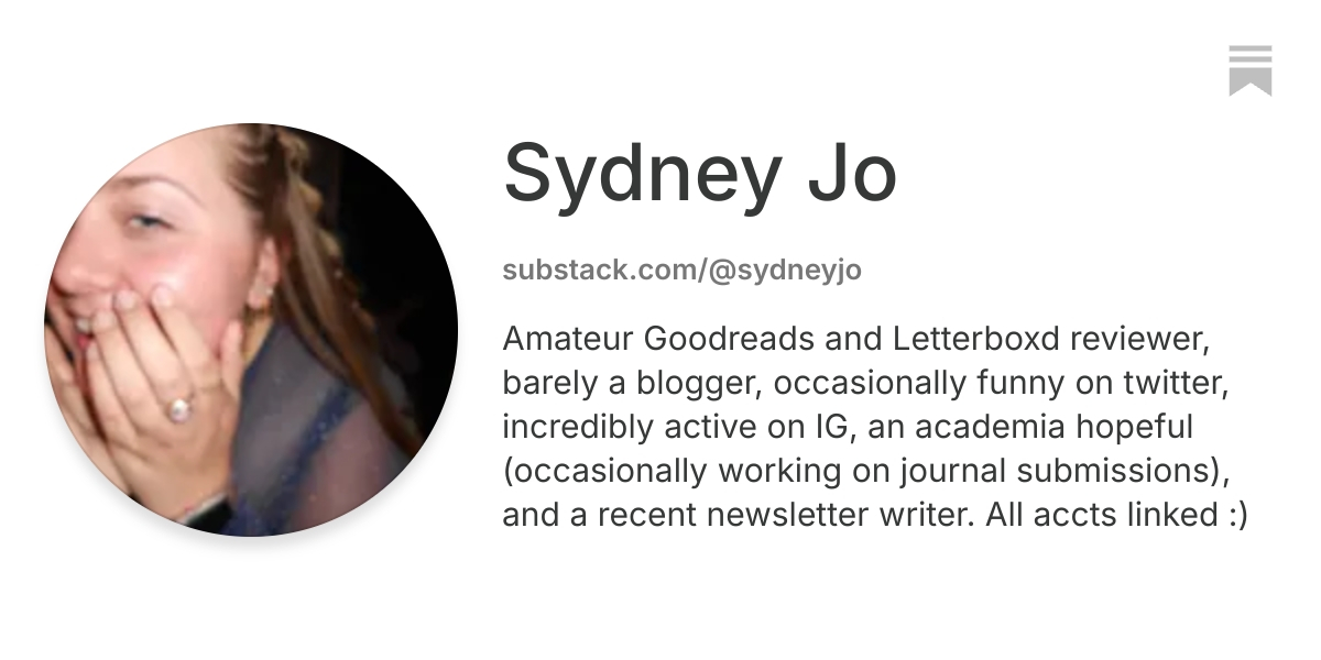 Sydney Jo | Substack
