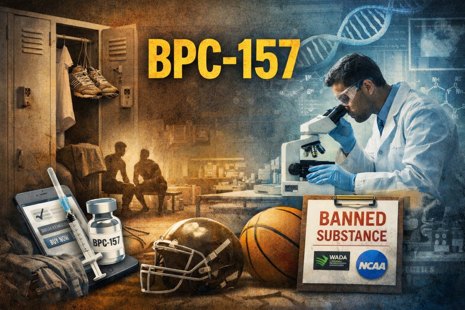 bpc 157 banned by ncaa When the locker room becomes the research lab: BPC-157