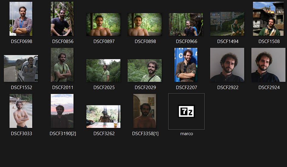 18 photos of myself. 18 photos of myself.