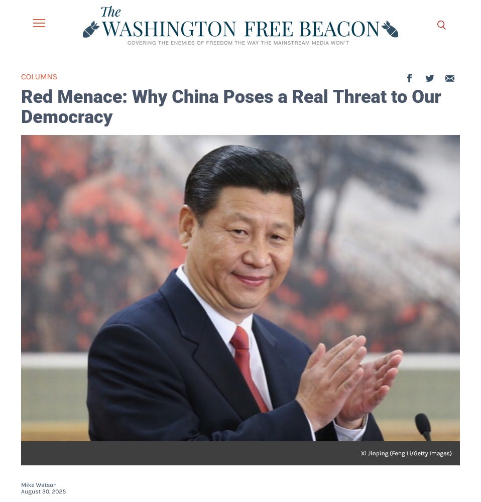 Red Menace - Mike Watson's Substack