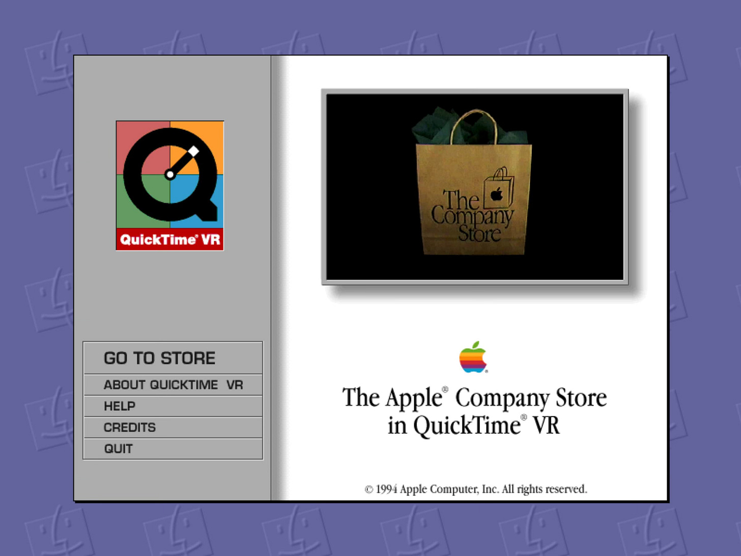 The Apple Company Store in QuickTime VR
