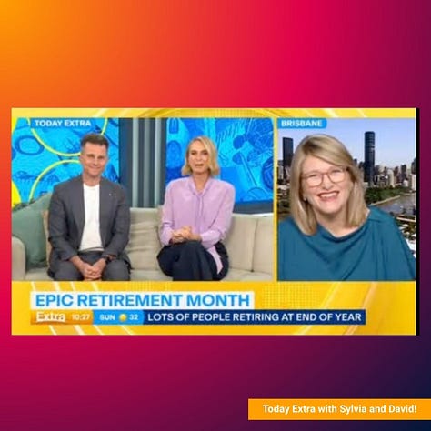 Week 1 of Epic Retirement Month