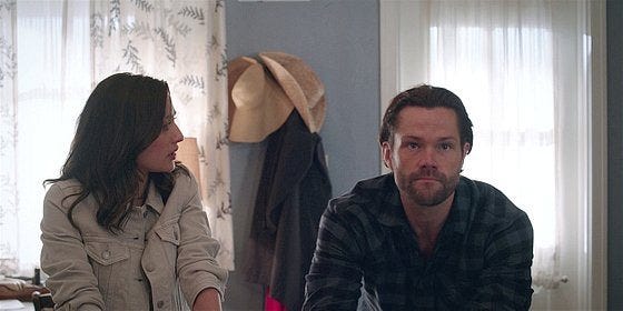 Walker Cordell with Cassie at his house. Walker Cordell with Cassie at his house.