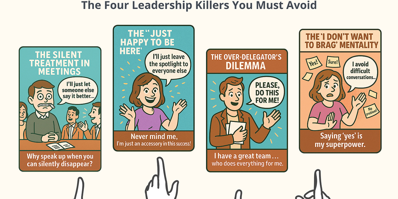 Silence Is Killing Your Career, Here's How To Overcome It