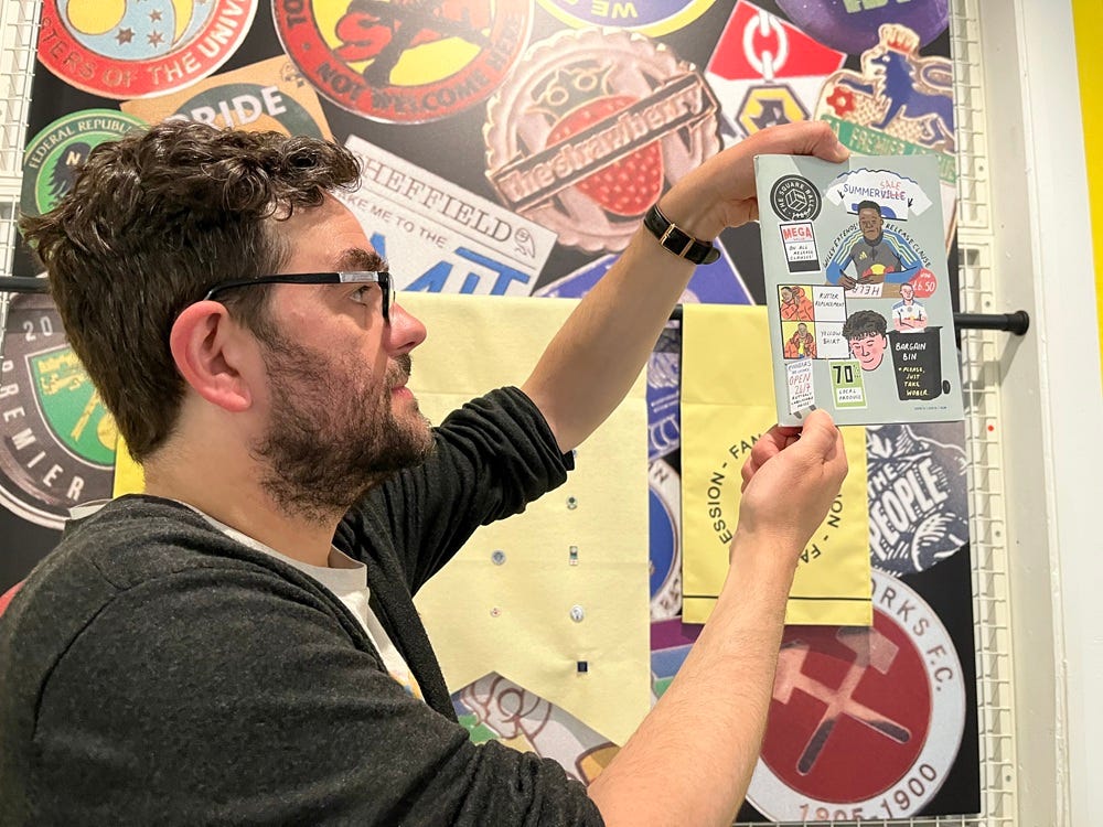 Antony Ramm, librarian at Leeds Central Library