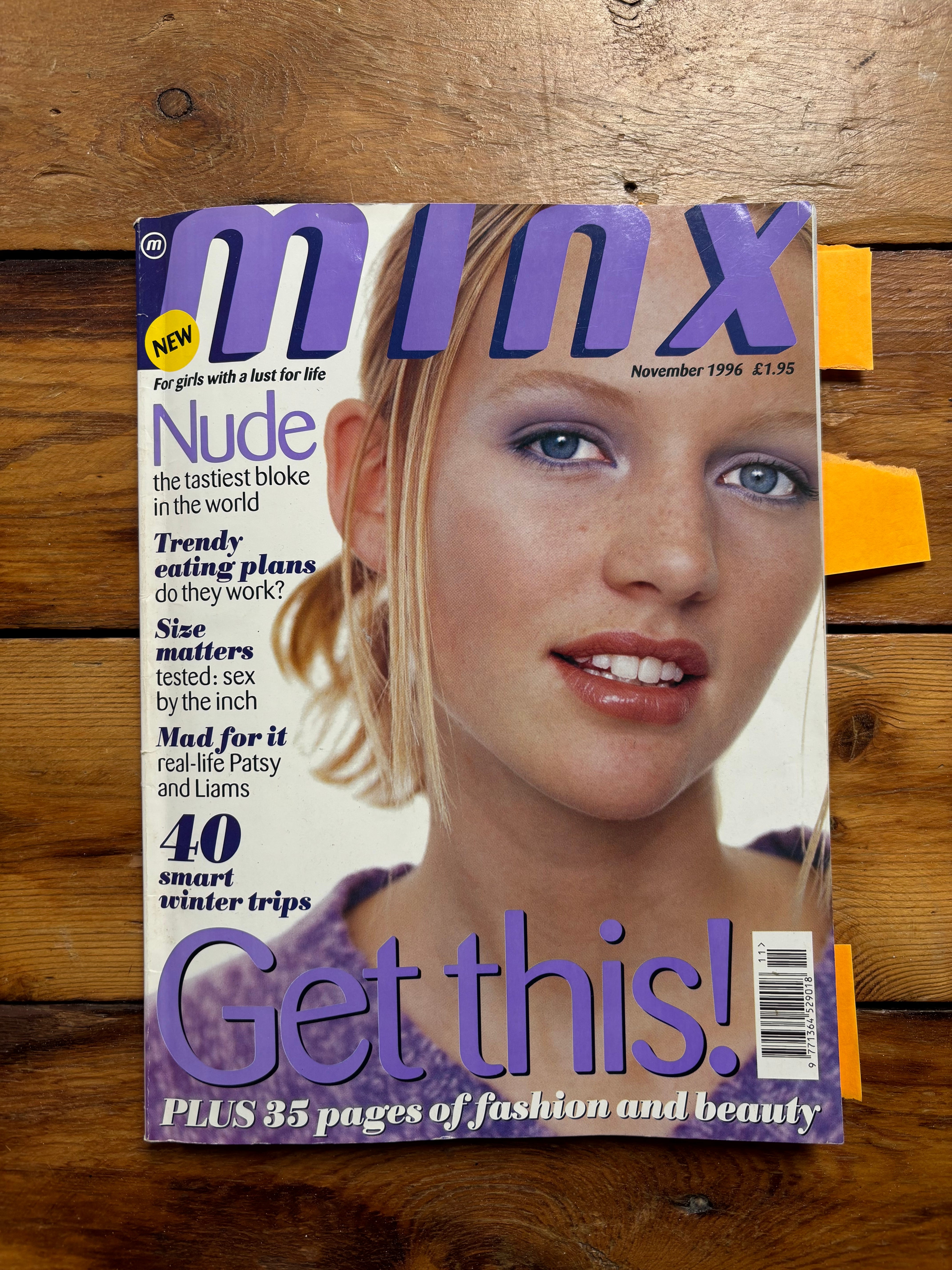 Minx, November 1996 - by Ella Glover - Mag Hags